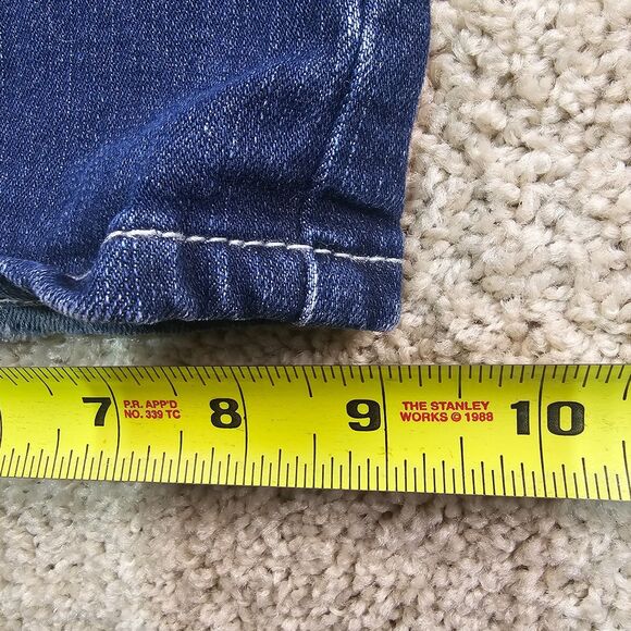 ZCO Boot Cut Stitch Flap Embroidered Pocket Jeans Dark Wash Women's Size 16 - Picture 14 of 16